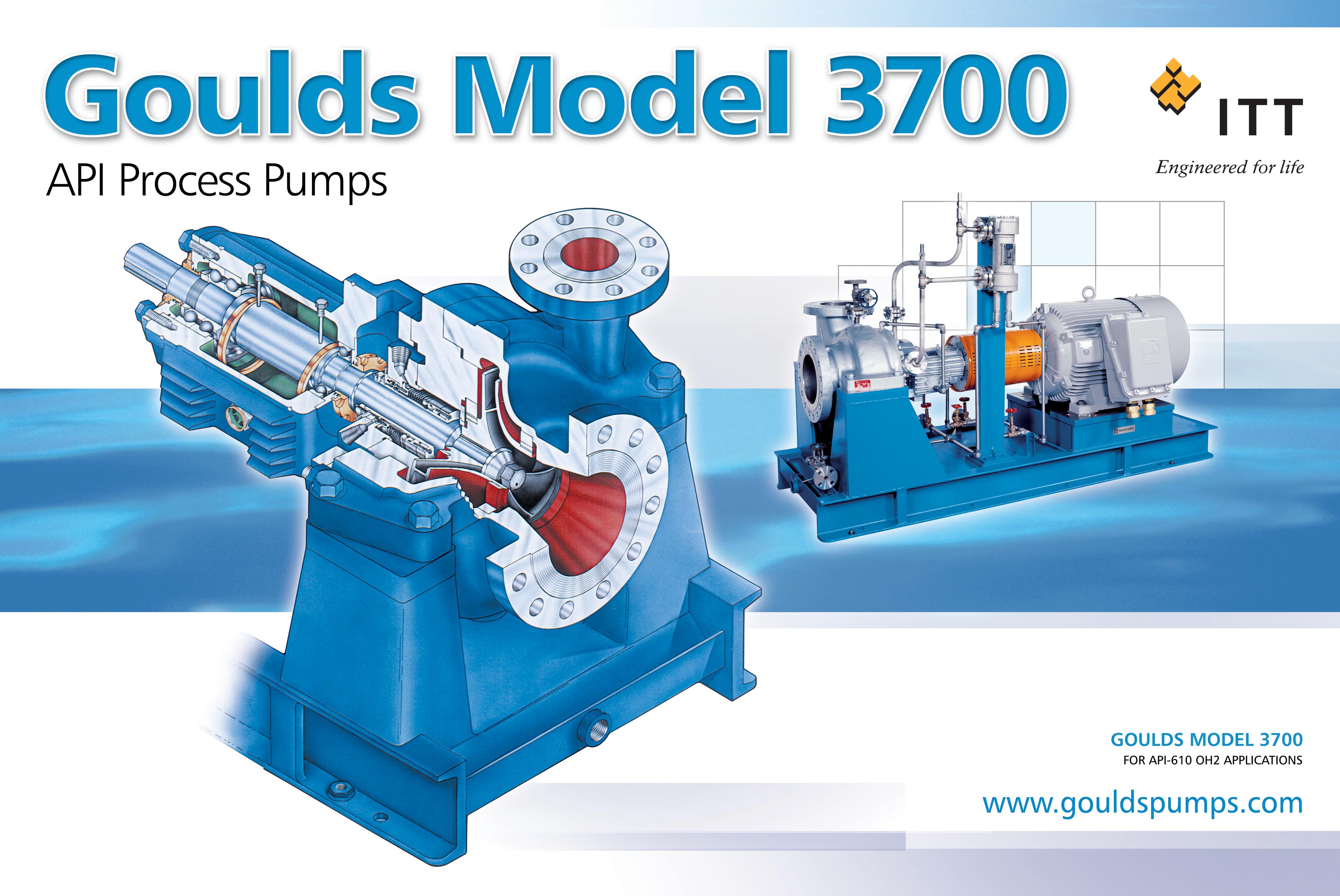 3700 Single-Stage, Process Pump | Goulds